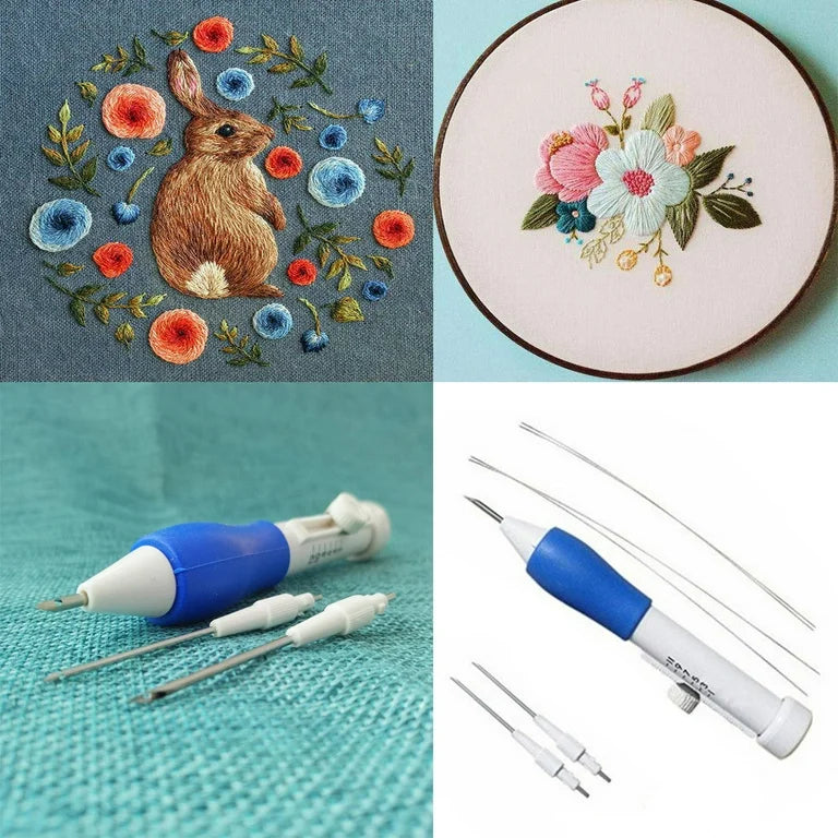 EMBROIDERY PUNCH NEEDLE PEN