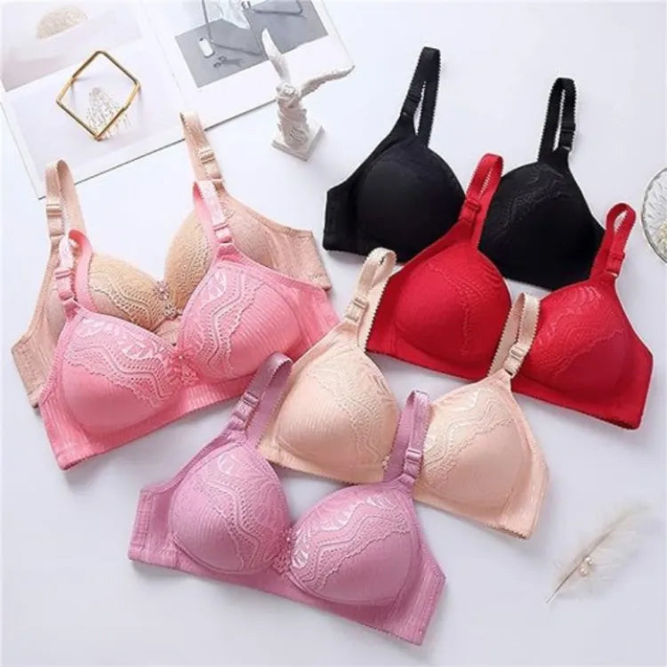 Bra for Women Ladies and Girls Foam Bra Random Colors and Pattern Brazier Blouse