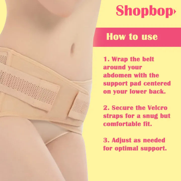 Postpartum Belly Belt Pelvic Correction Belt Pregnancy Support Belly Wrap Maternity belt for Recovery