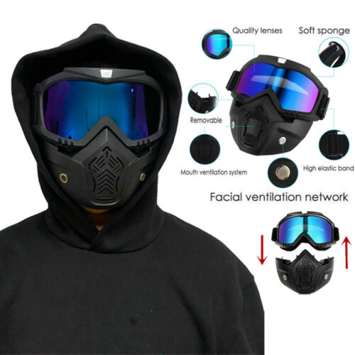 Biker's Riding Helmet Mask (Ultimate Face Protection)