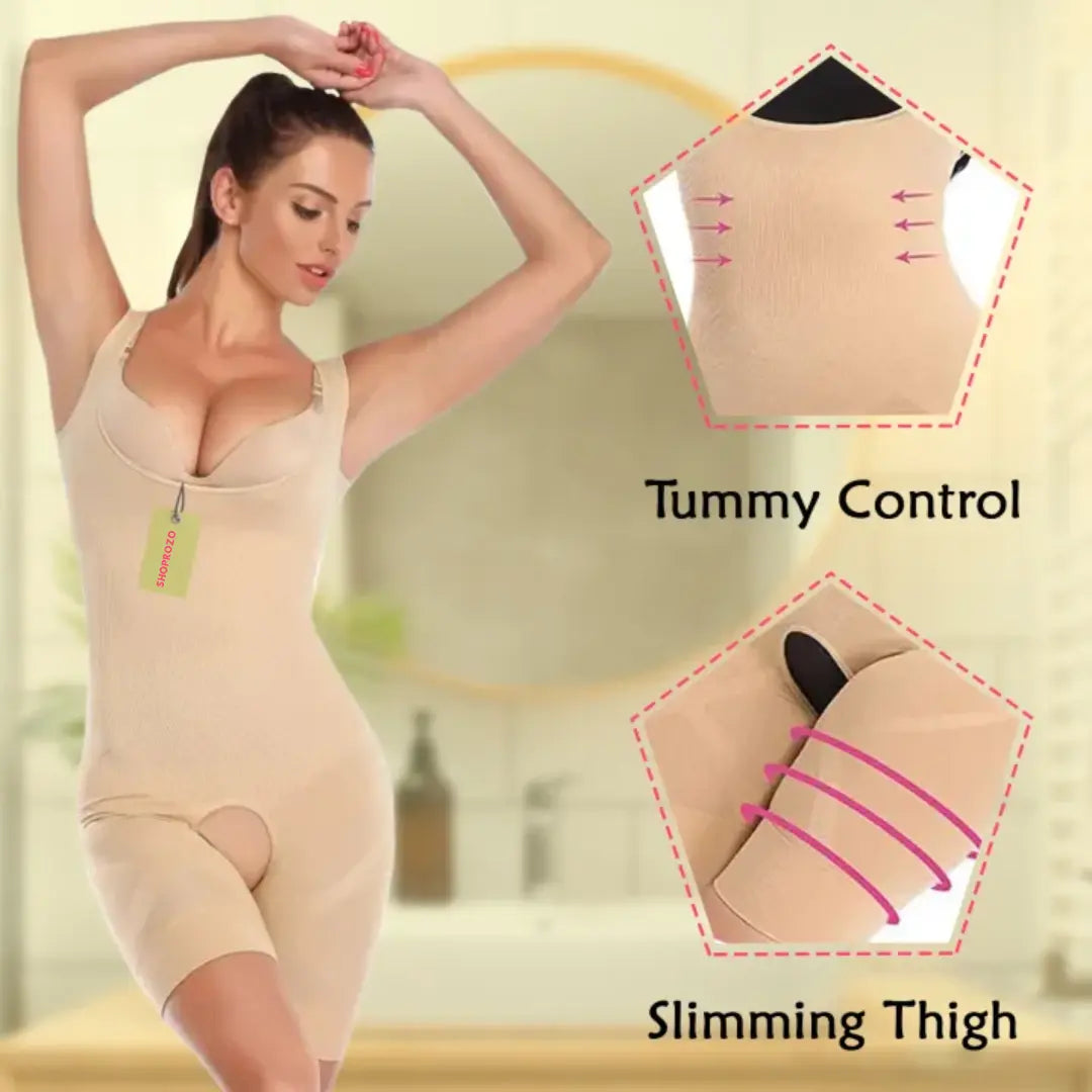 Full Body Shaper For Women - Imported 100% Original Slimming Bodysuit Full Body Shapewear