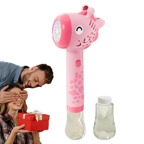 GIRAFFE BUBBLE GUN TOY