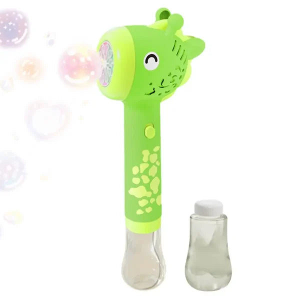 GIRAFFE BUBBLE GUN TOY