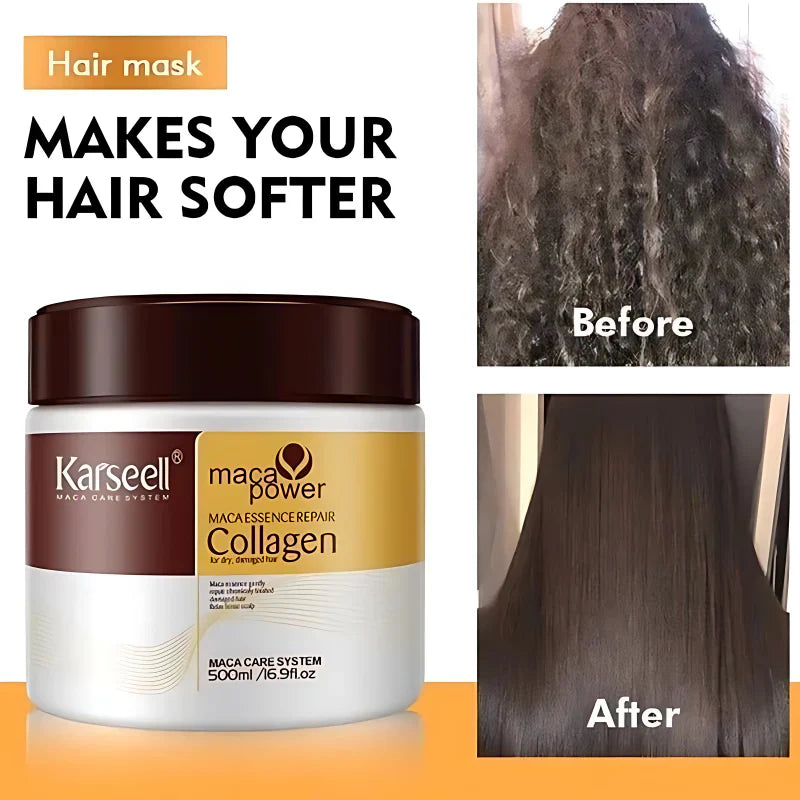 Buy 1 Get 1 Free / Buy Karseell Hair Mask Get Havelyn 7 in 1 Hair Food Oil Free